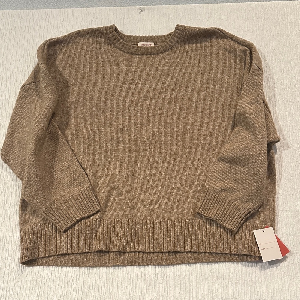 Women’s Medium Taupe Heather Lounging Set NWT - Picture 2 of 6